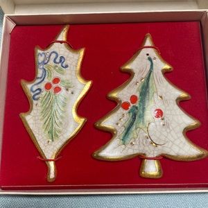 Vintage Veneto Flair Christmas Ornaments 1975